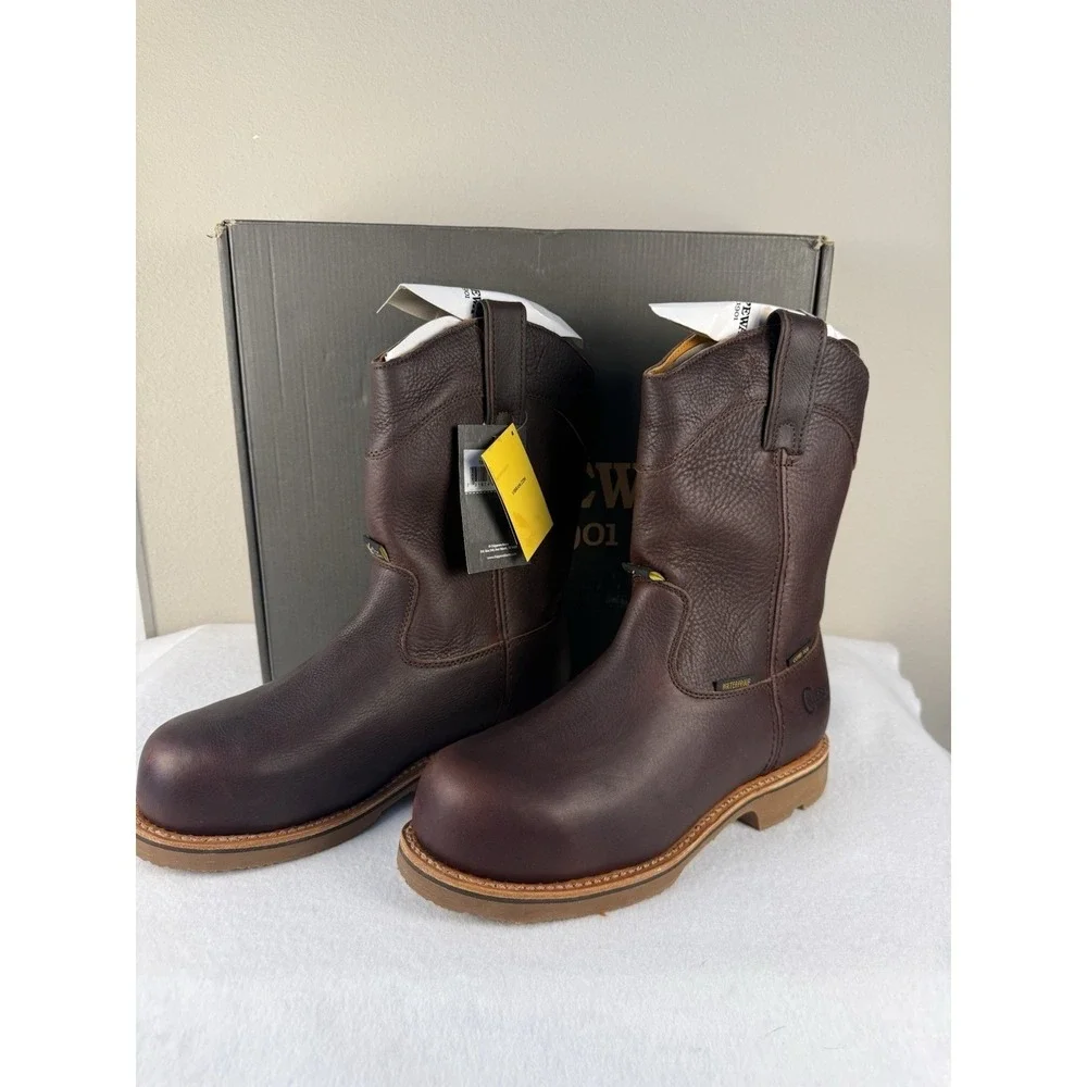 Chippewa Work Boots Mens 8D Women's 9.5 NIB Waterproof Nano Toe